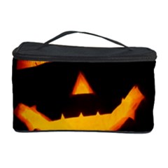 Pumpkin Helloween Face Autumn Cosmetic Storage Case by Celenk