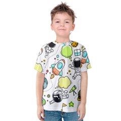 Sketch Set Cute Collection Child Kids  Cotton Tee