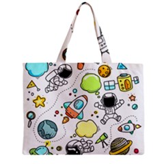 Sketch Set Cute Collection Child Zipper Mini Tote Bag