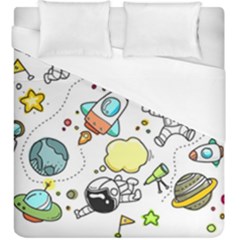 Sketch Set Cute Collection Child Duvet Cover (King Size)