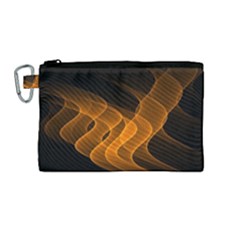 Background Light Glow Abstract Art Canvas Cosmetic Bag (medium)