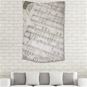 Sheet Music Paper Notes Antique Small Tapestry View2