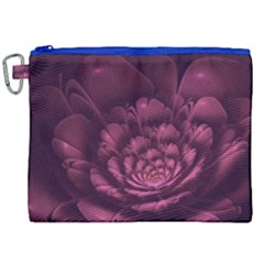 Fractal Blossom Flower Bloom Canvas Cosmetic Bag (xxl) by Celenk