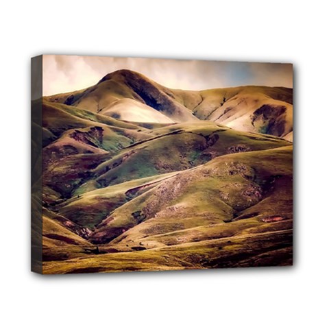 Iceland Mountains Sky Clouds Canvas 10  X 8  by Celenk
