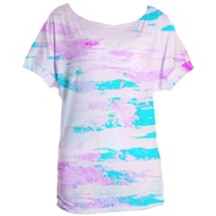 Background Art Abstract Watercolor Women s Oversized Tee by Celenk