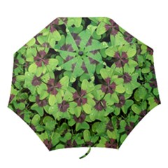 Luck Klee Lucky Clover Vierblattrig Folding Umbrellas