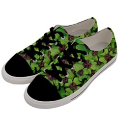 Luck Klee Lucky Clover Vierblattrig Men s Low Top Canvas Sneakers