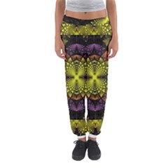 Fractal Multi Color Geometry Women s Jogger Sweatpants by Celenk