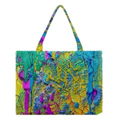 Background Art Abstract Watercolor Medium Tote Bag by Celenk