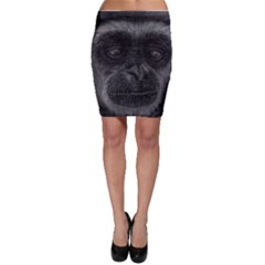 Gibbon Wildlife Indonesia Mammal Bodycon Skirt by Celenk