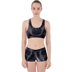 Gibbon Wildlife Indonesia Mammal Work It Out Sports Bra Set by Celenk