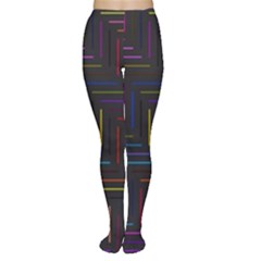 Lines Line Background Women s Tights