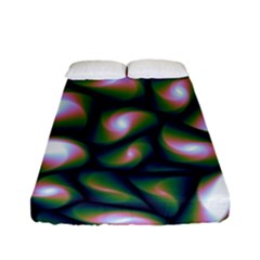 Fuzzy Abstract Art Urban Fragments Fitted Sheet (full/ Double Size) by Celenk