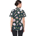 Fuzzy Abstract Art Urban Fragments Women s Short Sleeve Shirt View2