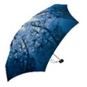 Nature Inspiration Trees Blue Mini Folding Umbrellas View2