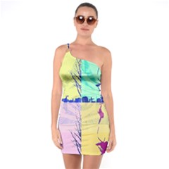 Girlfriend  respect Her   One Soulder Bodycon Dress