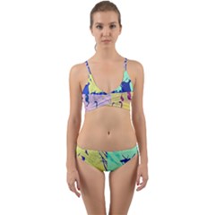 Girlfriend  respect Her   Wrap Around Bikini Set