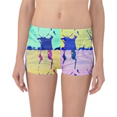 Girlfriend  respect Her   Reversible Boyleg Bikini Bottoms by inspyremerevolution