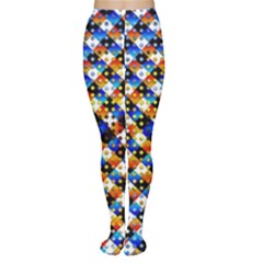 Kaleidoscope Pattern Ornament Women s Tights