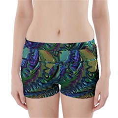 Fractal Art Background Image Boyleg Bikini Wrap Bottoms by Celenk