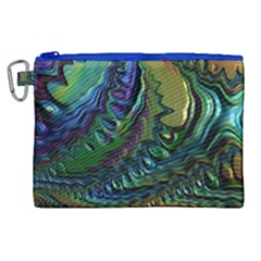 Fractal Art Background Image Canvas Cosmetic Bag (xl) by Celenk