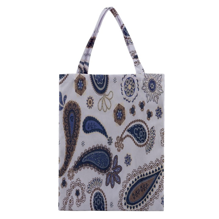 Pattern Embroidery Fabric Sew Classic Tote Bag