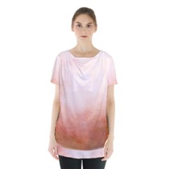 Ombre Skirt Hem Sports Top by ValentinaDesign