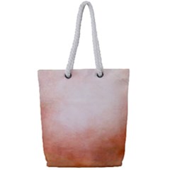 Ombre Full Print Rope Handle Tote (small)