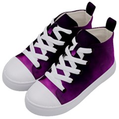 Ombre Kid s Mid-top Canvas Sneakers by ValentinaDesign