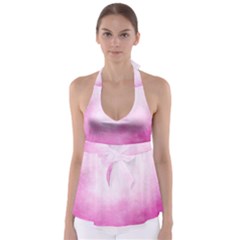 Ombre Babydoll Tankini Top by ValentinaDesign