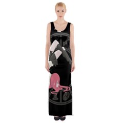 Scorpio Girl Maxi Thigh Split Dress