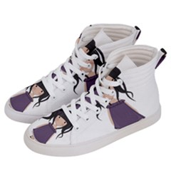 Dolly Girl In Purple Women s Hi-top Skate Sneakers by Valentinaart