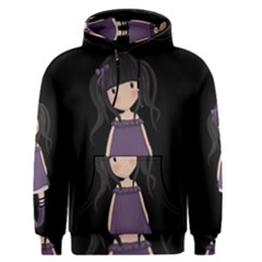 Dolly Girl In Purple Men s Pullover Hoodie