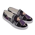 Dolly girl in purple Women s Canvas Slip Ons View3