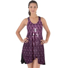 Sphere 3d Geometry Math Design Show Some Back Chiffon Dress by Celenk