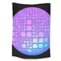 Sphere 3d Futuristic Geometric Large Tapestry View1