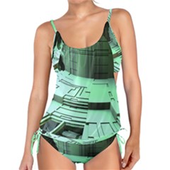 Futuristic Urban Architecture Tankini Set by Celenk