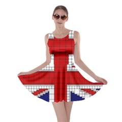 Union Jack Flag Uk Patriotic Skater Dress