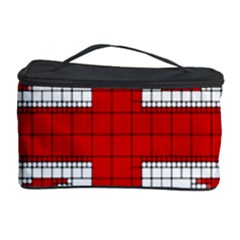 Union Jack Flag Uk Patriotic Cosmetic Storage Case