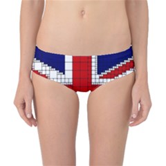 Union Jack Flag Uk Patriotic Classic Bikini Bottoms
