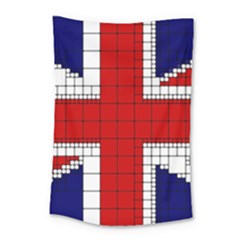 Union Jack Flag Uk Patriotic Small Tapestry