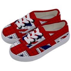 Union Jack Flag Uk Patriotic Kids  Classic Low Top Sneakers