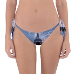 Eiffel Tower France Landmark Reversible Bikini Bottom by Celenk