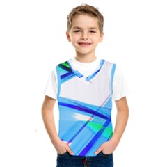 Lines Vibrations Wave Pattern Kids  SportsWear