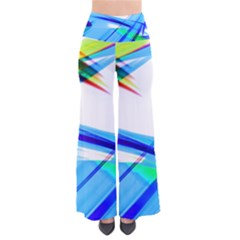 Lines Vibrations Wave Pattern Pants