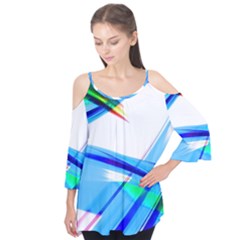 Lines Vibrations Wave Pattern Flutter Tees