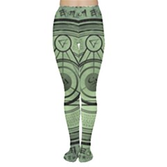 Rune Geometry Sacred Mystic Women s Tights