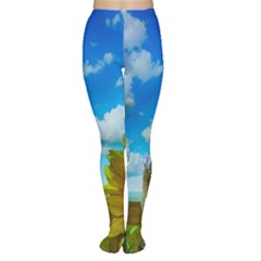 Sunflower Summer Sunny Nature Women s Tights