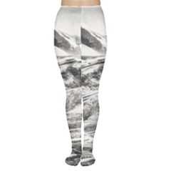 Mountains Winter Landscape Nature Women s Tights