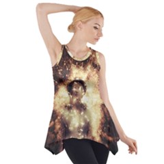 Science Fiction Teleportation Side Drop Tank Tunic by Celenk